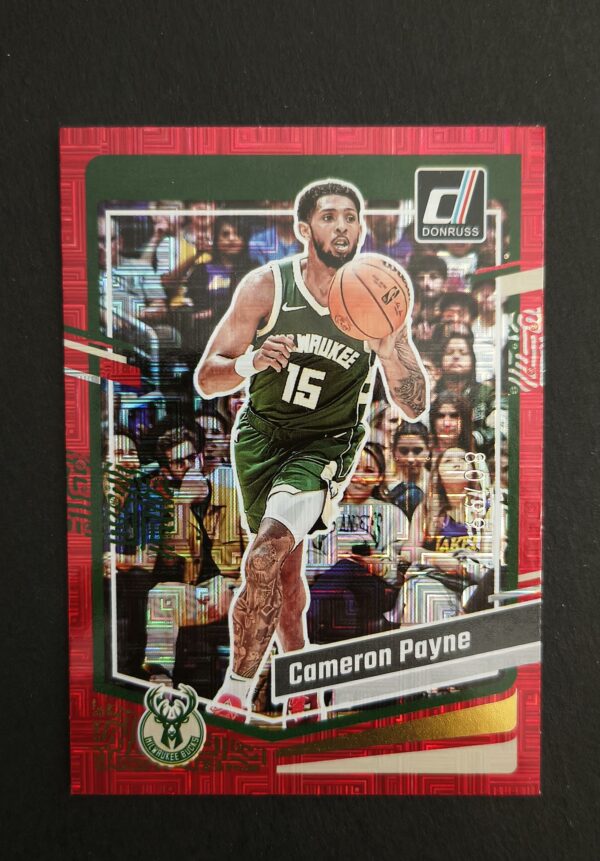 2023-24 Panini Donruss Cameron Payne #7 80/99 Red Choice