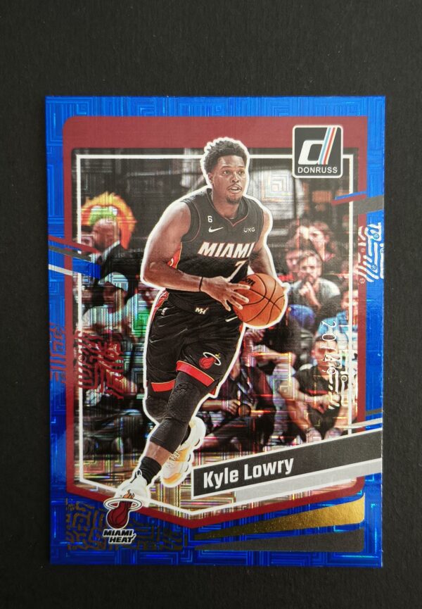 2023-24 Panini Donruss Kyle Lowry #73 20/49 Blue Choice