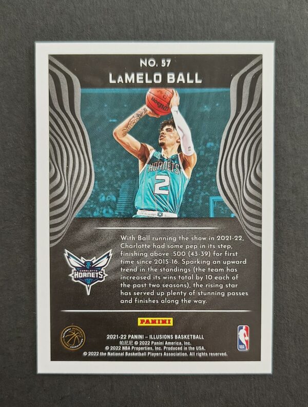 2021-22 Panini Illusions Lamelo Ball #57