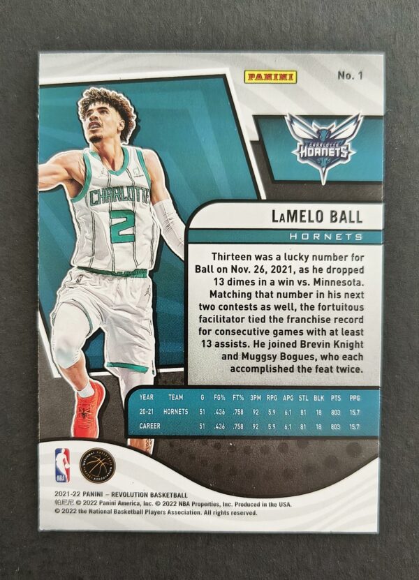 2021-22 Panini Revolution Lamelo Ball #1