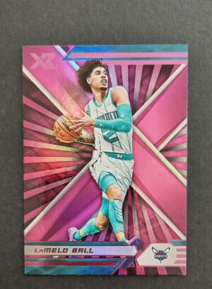 2021-22 Panini Chronicles XR Lamelo Ball #395 Pink