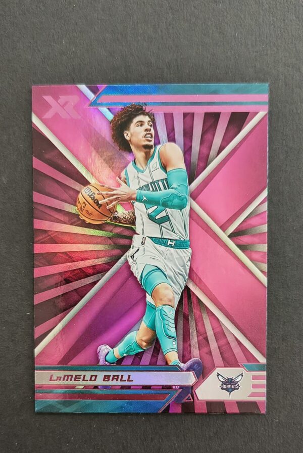 2021-22 Panini Chronicles XR Lamelo Ball #395 Pink