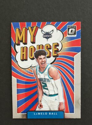 2021-22 Panini Optic My House Lamelo Ball #8