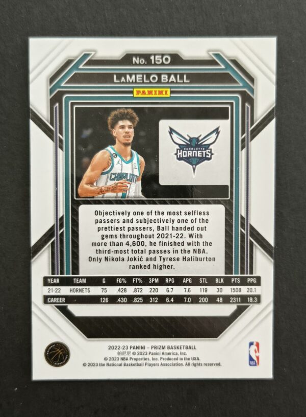 2022-23 Panini Prizm Lamelo Ball #150