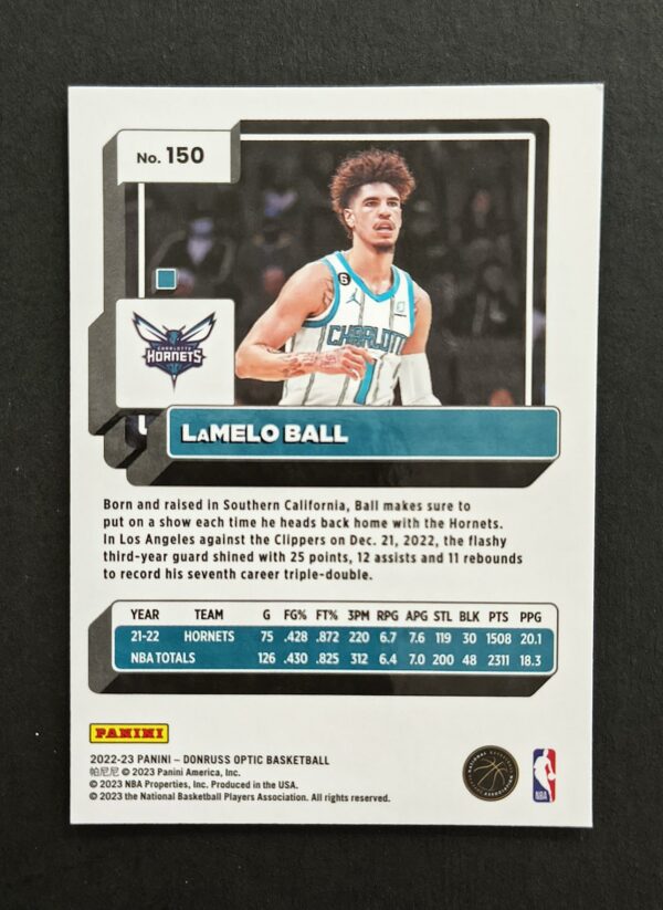 2022-23 Panini Optic Lamelo Ball #150