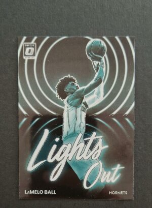 2022-23 Panini Optic Lights Out Lamelo Ball #3