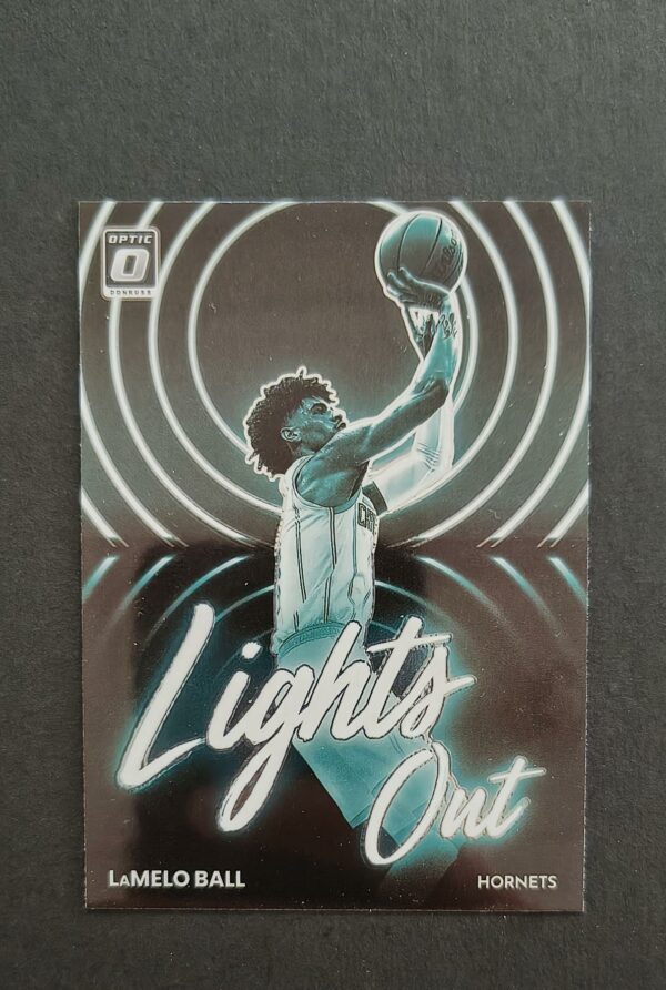 2022-23 Panini Optic Lights Out Lamelo Ball #3