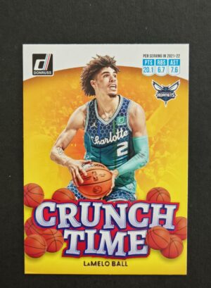 2022-23 Panini Donruss Cruch Time Lamelo Ball #6