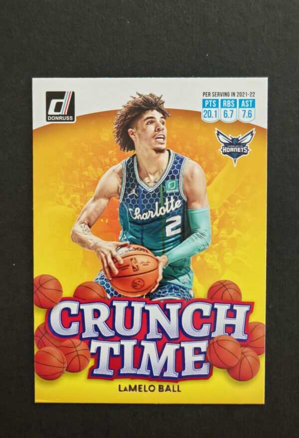 2022-23 Panini Donruss Cruch Time Lamelo Ball #6