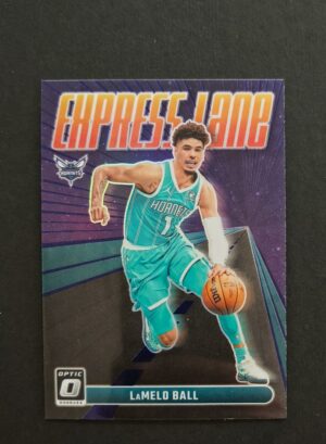 2023-24 Panini Optic Express Lane Lamelo Ball #6 Purple
