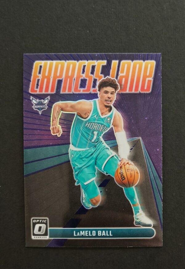 2023-24 Panini Optic Express Lane Lamelo Ball #6 Purple