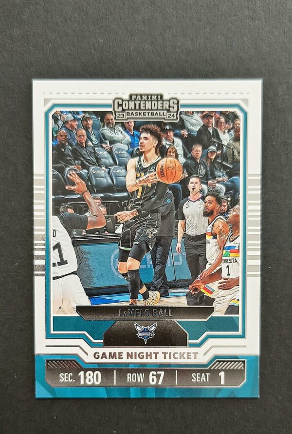 2023-24 Panini Contenders Game Night Ticket Lamelo Ball #5