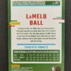 2023-24 Panini Donruss Lamelo Ball #87 Green Laser