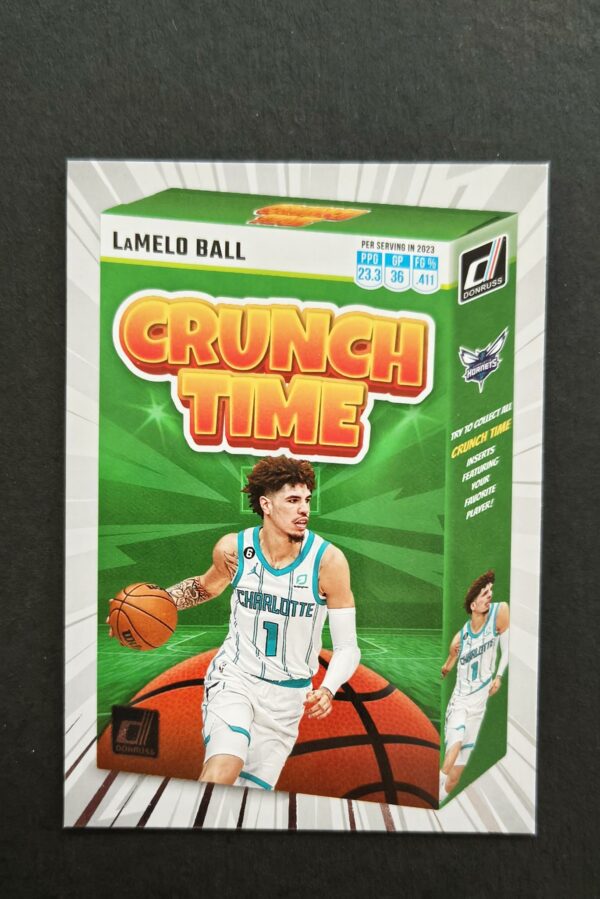 2023-24 Panini Donruss Crunch Time Lamelo Ball #5