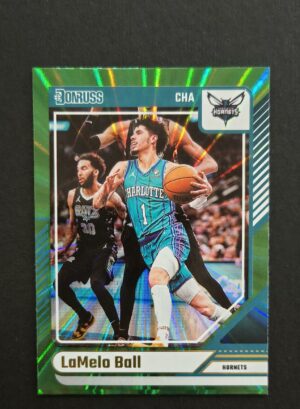 2024-25 Panini Donruss Lamelo Ball #12 Green Laser