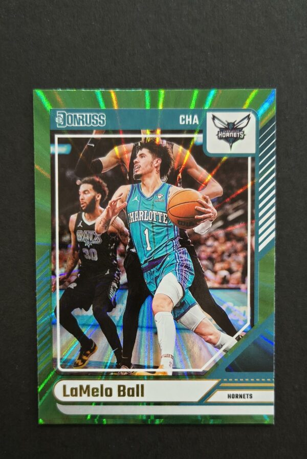 2024-25 Panini Donruss Lamelo Ball #12 Green Laser