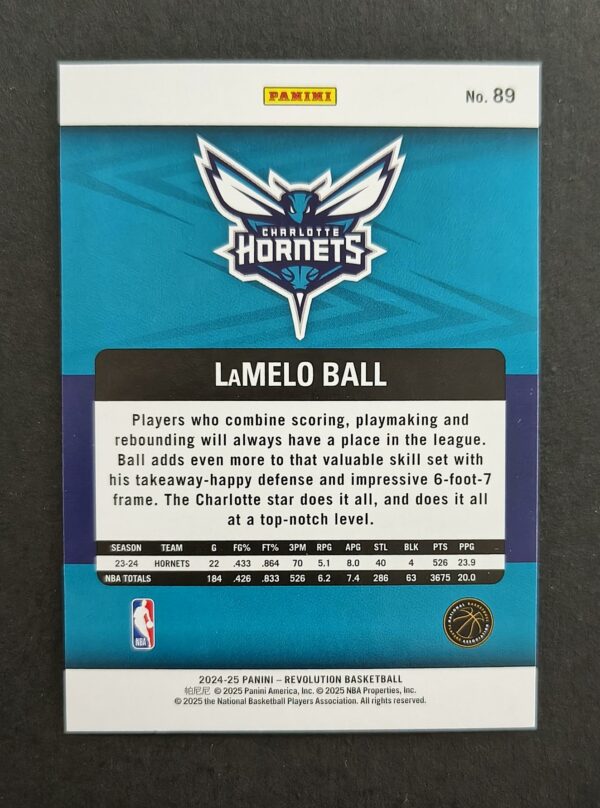 2024-25 Panini Revolution Lamelo Ball #89
