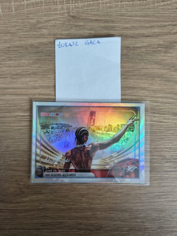 2025-26 Topps Hoops SGA - Highlights