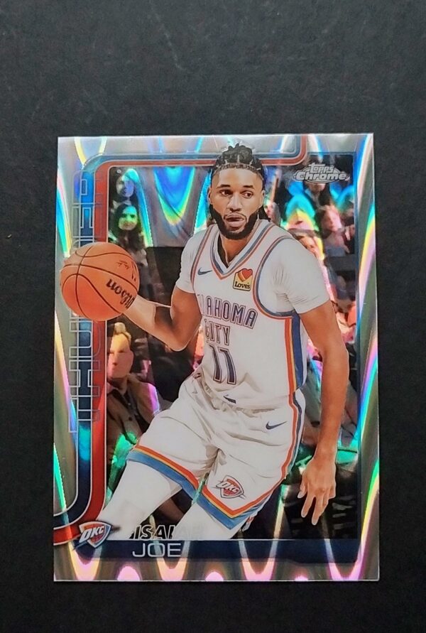 2025-26 Topps Chrome Isaiah Joe #121 Ray Wave Refractor