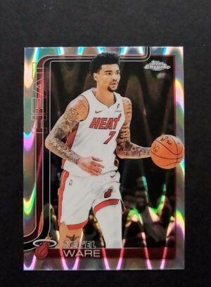 2025-26 Topps Chrome Kel'el Ware #129 Ray Wave Refractor