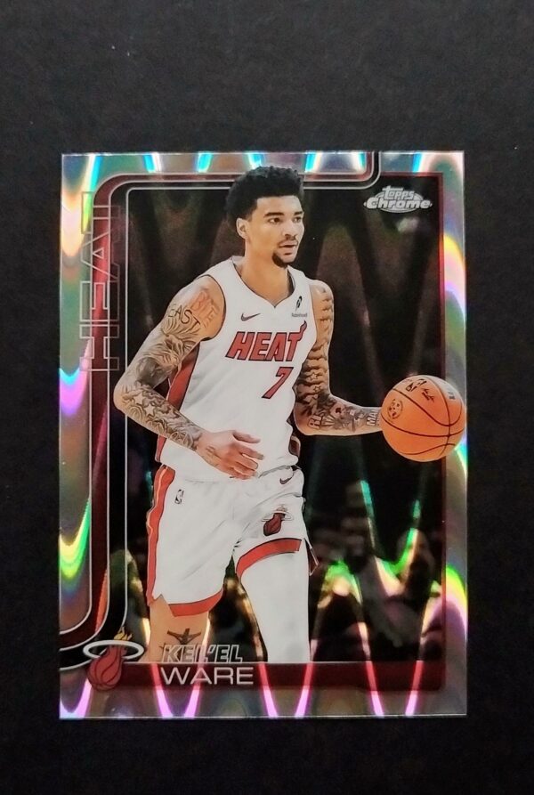 2025-26 Topps Chrome Kel'el Ware #129 Ray Wave Refractor
