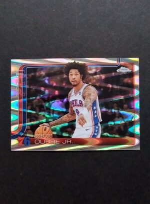 2025-26 Topps Chrome Kelly Oubre Jr #114 Ray Wave Refractor