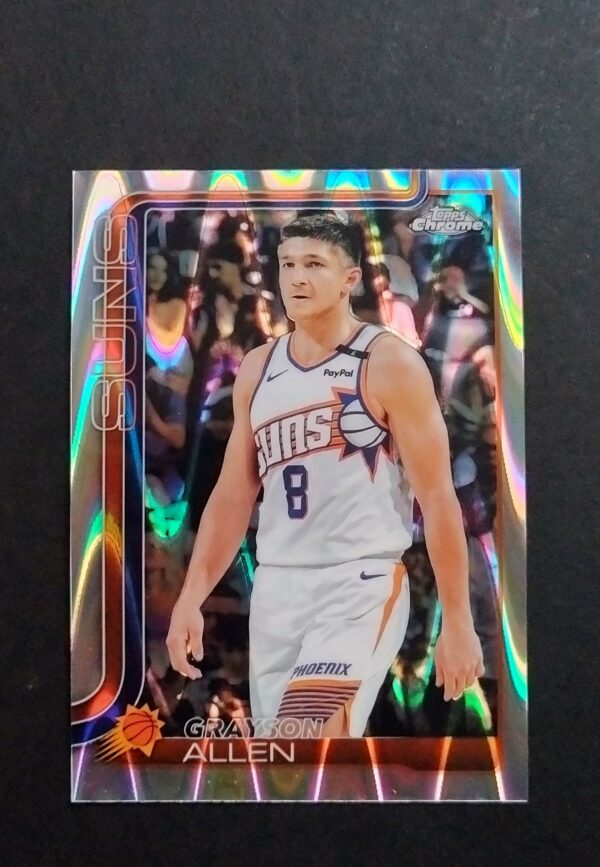 2025-26 Topps Chrome Grayson Allen #107 Ray Wave Refractor