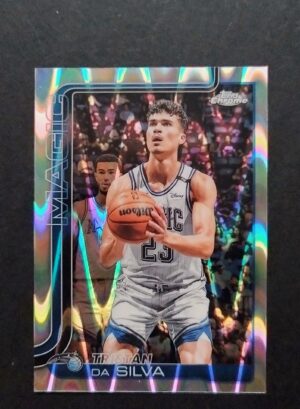 2025-26 Topps Chrome Tristan da Silva #173 Ray Wave Refractor