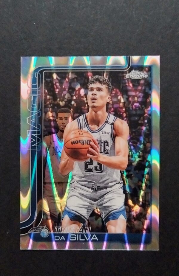 2025-26 Topps Chrome Tristan da Silva #173 Ray Wave Refractor