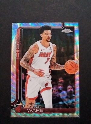 2025-26 Topps Chrome Kel'el Ware #129 Wave Refractor
