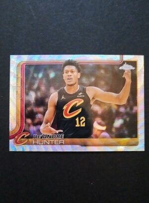2025-26 Topps Chrome De'Andre Hunter #73 Wave Refractor