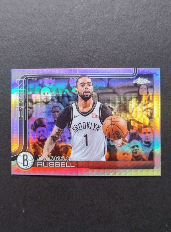 2025-26 Topps Chrome D'angelo Russell #79 Hyper Prism Refractor