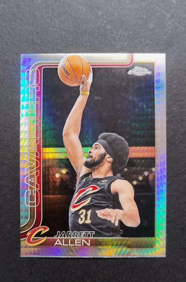 2025-26 Topps Chrome Jarrett Allen #52 Hyper Prism Refractor