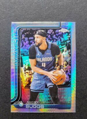 2025-26 Topps Chrome Jalen Suggs #115 Hyper Prism Refractor