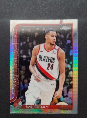 2025-26 Topps Chrome Kris Murray #217 Hyper Prism Refractor