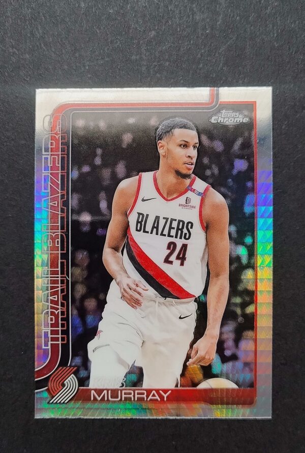 2025-26 Topps Chrome Kris Murray #217 Hyper Prism Refractor