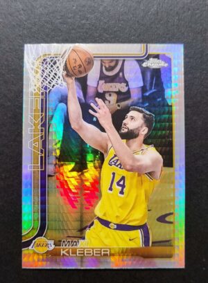 2025-26 Topps Chrome Maxi Kleber #157 Hyper Prism Refractor