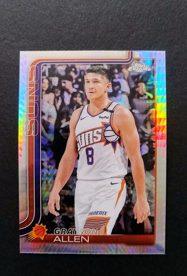 2025-26 Topps Chrome Grayson Allen #107 Hyper Prism Refractor
