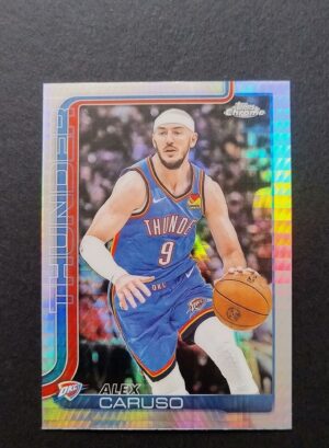 2025-26 Topps Chrome Alex Caruso #170 Hyper Prism Refractor