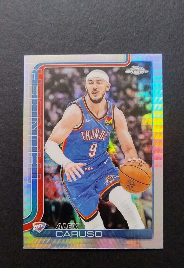 2025-26 Topps Chrome Alex Caruso #170 Hyper Prism Refractor