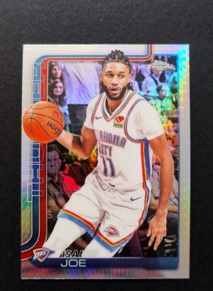 2025-26 Topps Chrome Isaiah Joe #121 Hyper Prism Refractor
