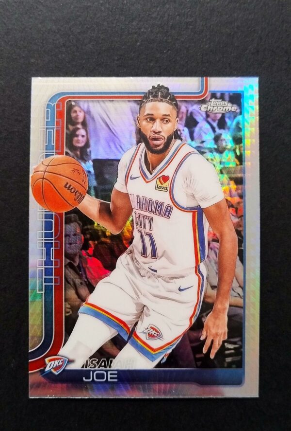 2025-26 Topps Chrome Isaiah Joe #121 Hyper Prism Refractor