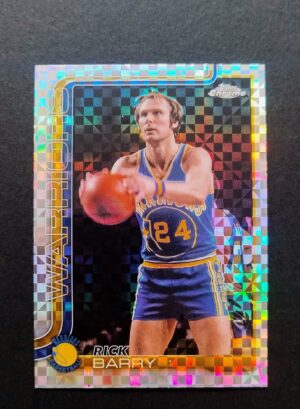 2025-26 Topps Chrome Rick Barry #249 Xfractor