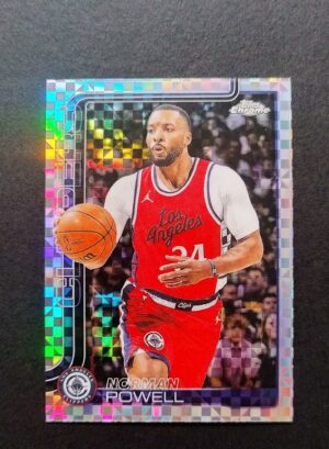 2025-26 Topps Chrome Norman Powell #22 Xfractor