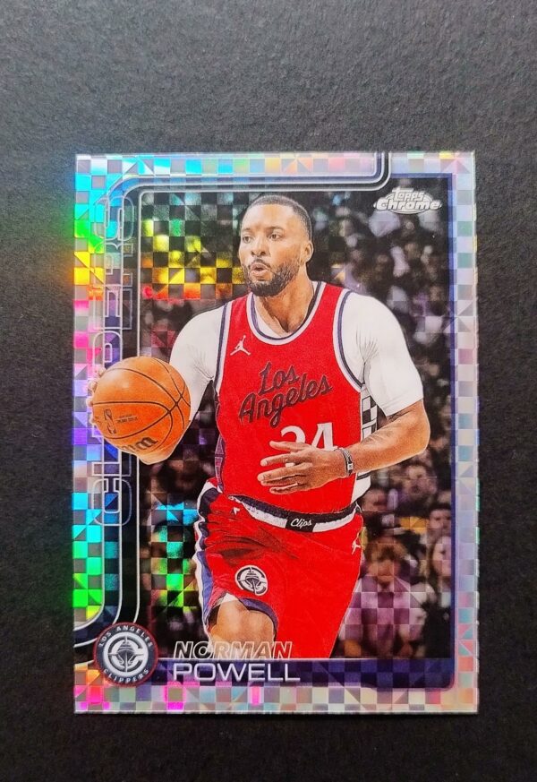 2025-26 Topps Chrome Norman Powell #22 Xfractor