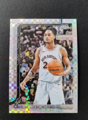 2025-26 Topps Chrome Devin Vassell #202 Xfractor