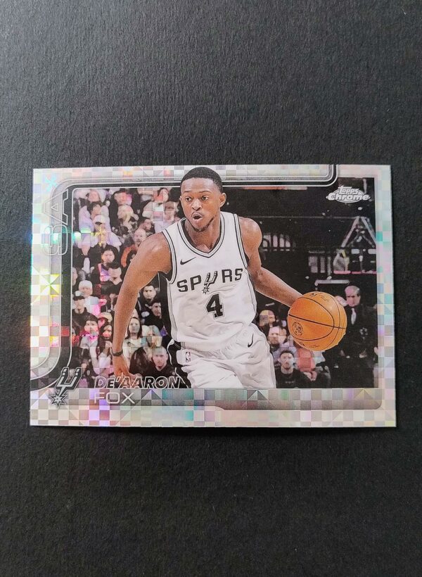 2025-26 Topps Chrome De'Aaron Fox #233 Xfractor