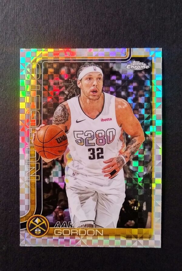 2025-26 Topps Chrome Aaron Gordon #100 Xfractor