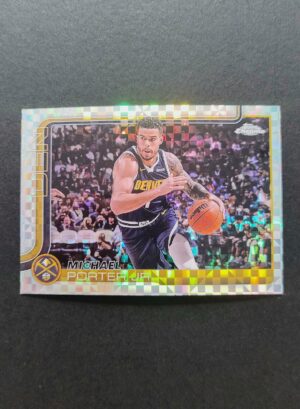 2025-26 Topps Chrome Michael Porter Jr #31 Xfractor
