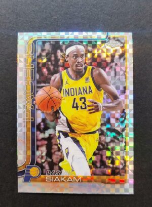2025-26 Topps Chrome Pascal Siakam #1 Xfractor